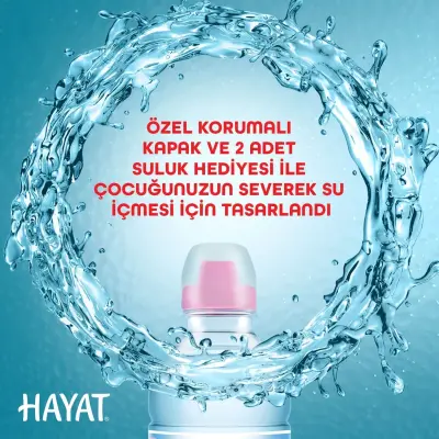 Hayat Doğal Mineralli Su 6lı - 16
