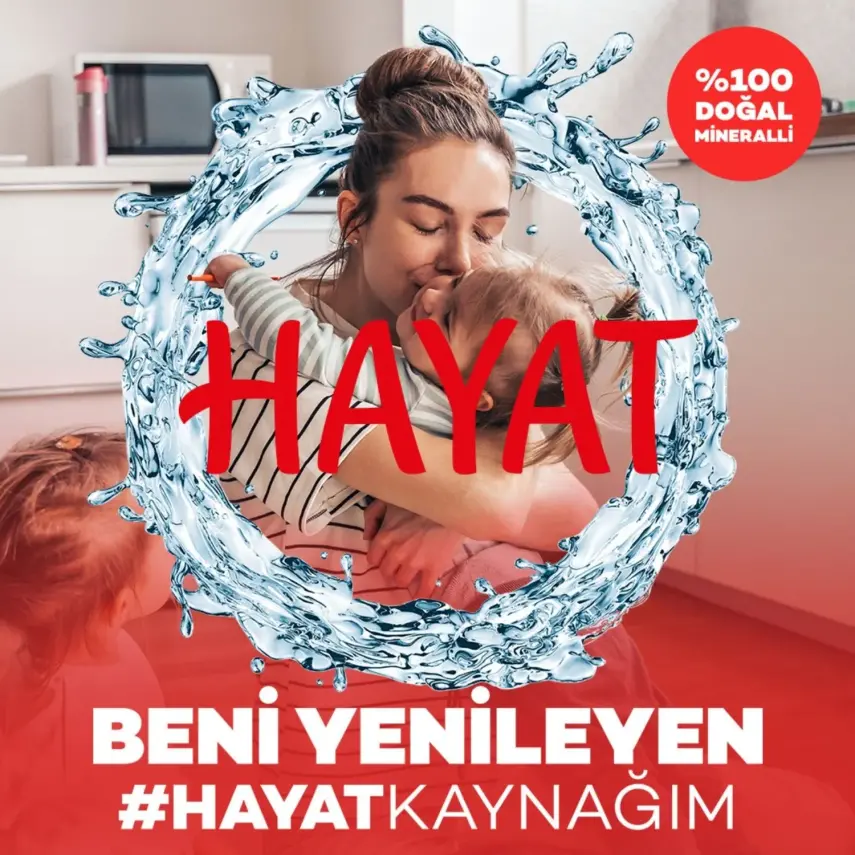 Hayat Doğal Mineralli Su 6lı - 13