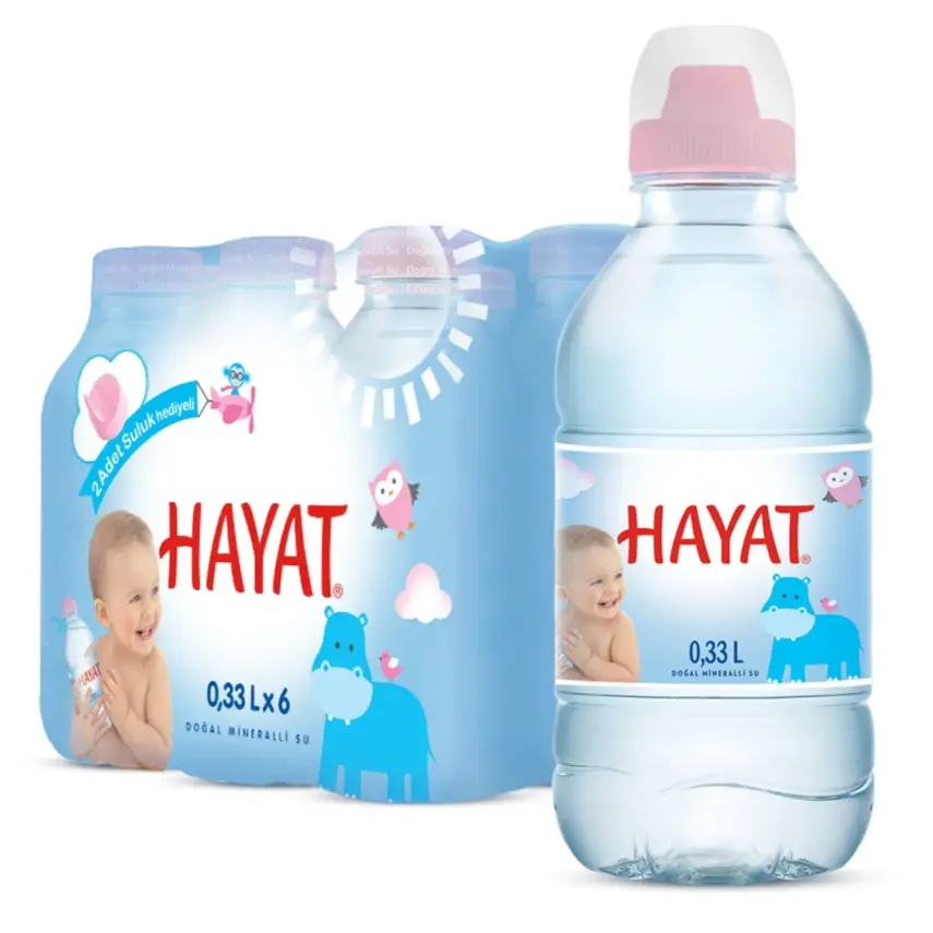 Hayat Doğal Mineralli Su 6lı - 2