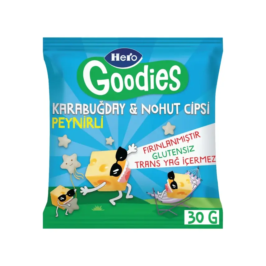 Hero Baby Goodies Peynirli Cips 30 gr - 1