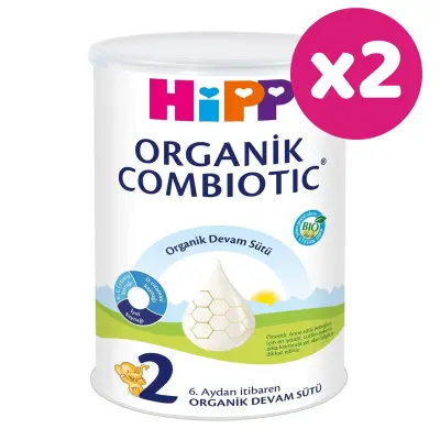 Hipp 2 Organik Combiotic Devam Sütü 350 gr x2 (1)