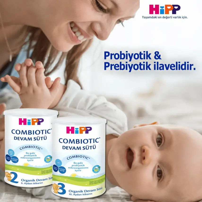 Hipp 2 Organik Combiotic Devam Sütü 350 gr x2 - 4