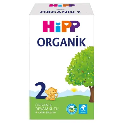 Hipp 2 Organik Devam Sütü Maması 600 gr - 2