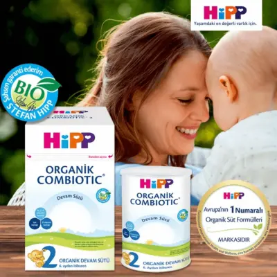 Hipp 3 Organik Combiotic Devam Sütü 350 gr x2 (1)
