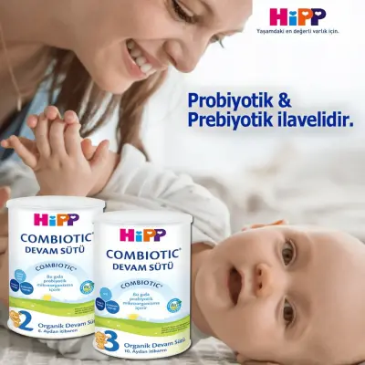 Hipp 3 Organik Combiotic Devam Sütü 350 gr x3 - 5