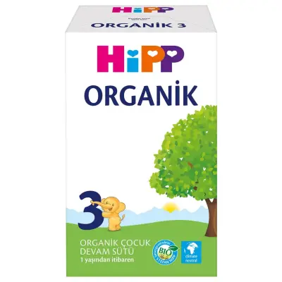 Hipp 3 Organik Devam Sütü Maması 600 gr - 3