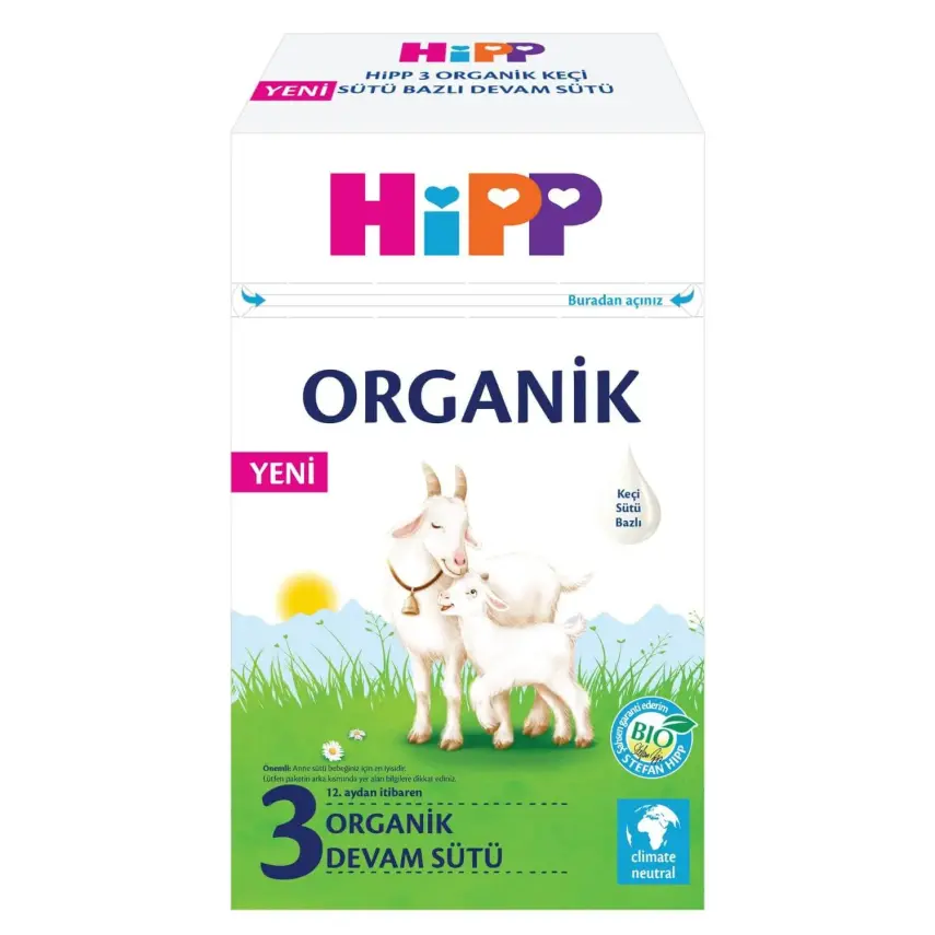 Hipp 3 Organik Keçi Sütü Bazlı Devam Sütü 400 gr - 2