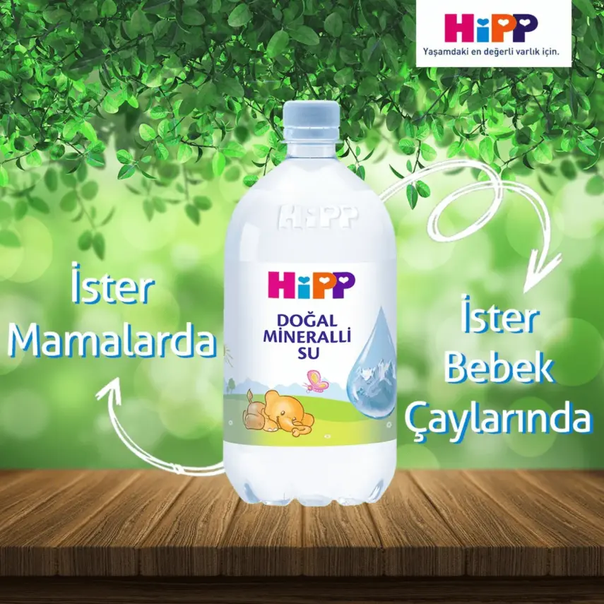 Hipp Doğal Mineralli Su 1 lt Yeni - 2