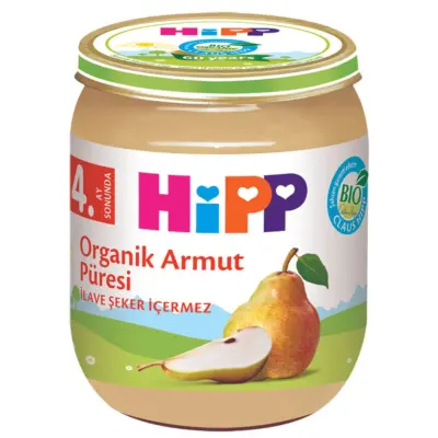 Hipp Organik Armut Püresi 125 gr 