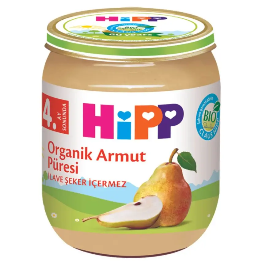 Hipp Organik Armut Püresi 125 gr - 1