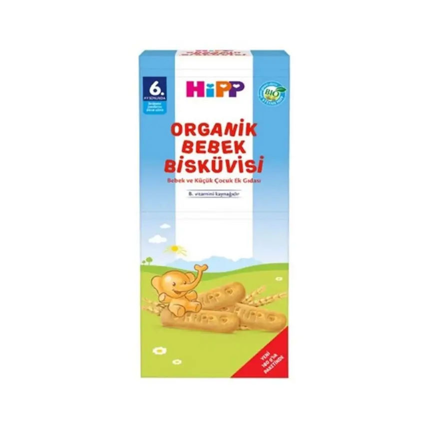 Hipp Organik Bebek Bisküvisi 180 gr - 2