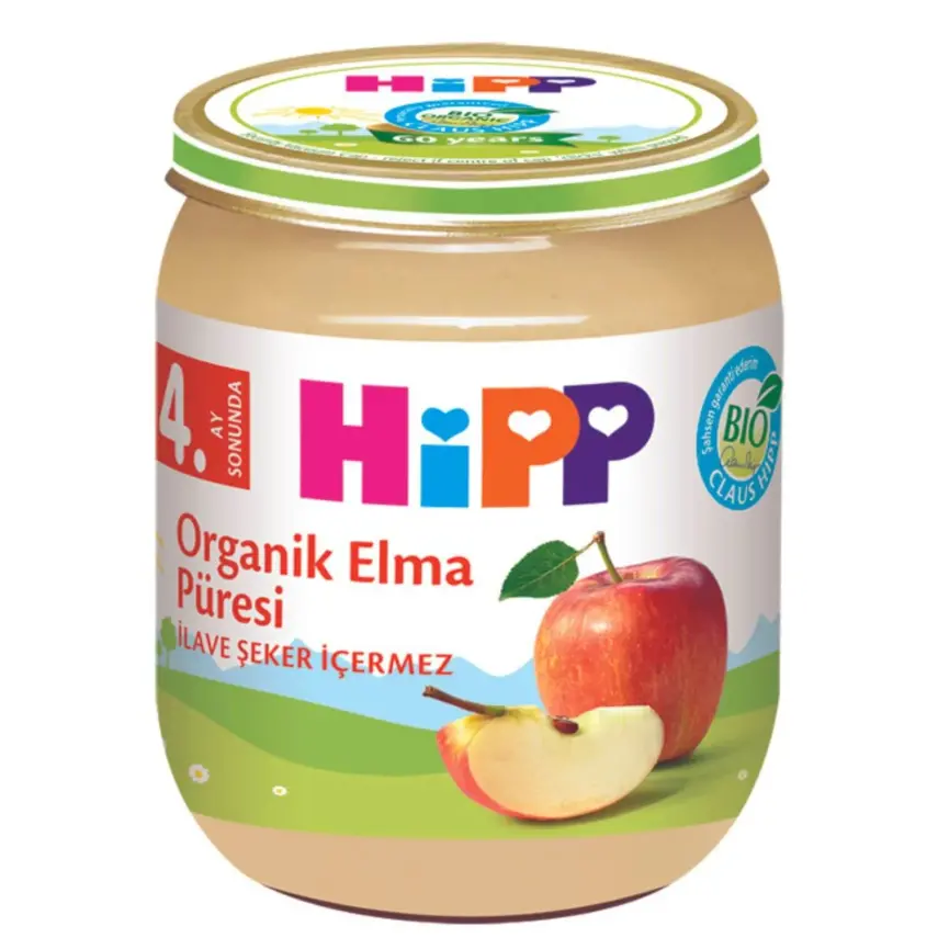 Hipp Organik Elma Püresi 125 gr - 1