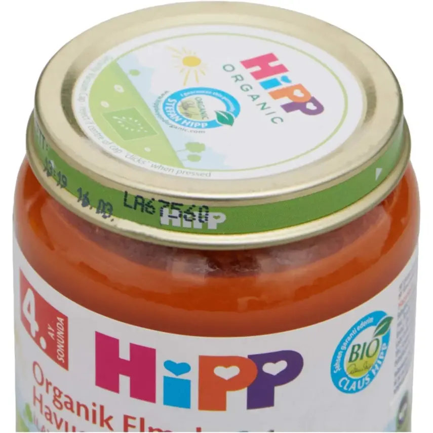 Hipp Organik Elmalı Havuç Püresi 125 gr - 9