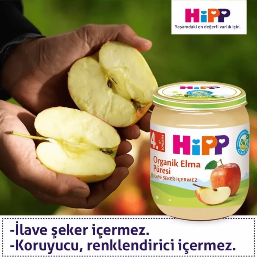 Hipp Organik Erik Püresi 125 gr x3 - 8