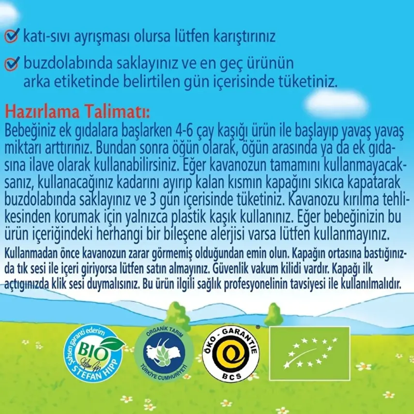 Hipp Organik Kayısı Püresi 125 gr - 3