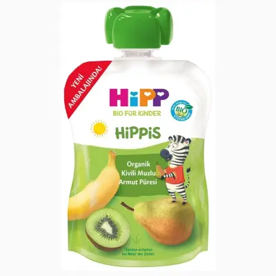 Hipp Organik Kivili Muzlu Armut Püresi 100 gr - 5