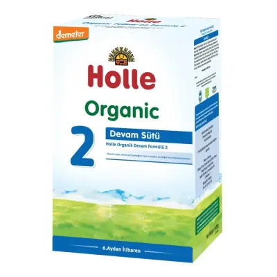 Holle 2 Organik Devam Sütü Maması 600 Gr