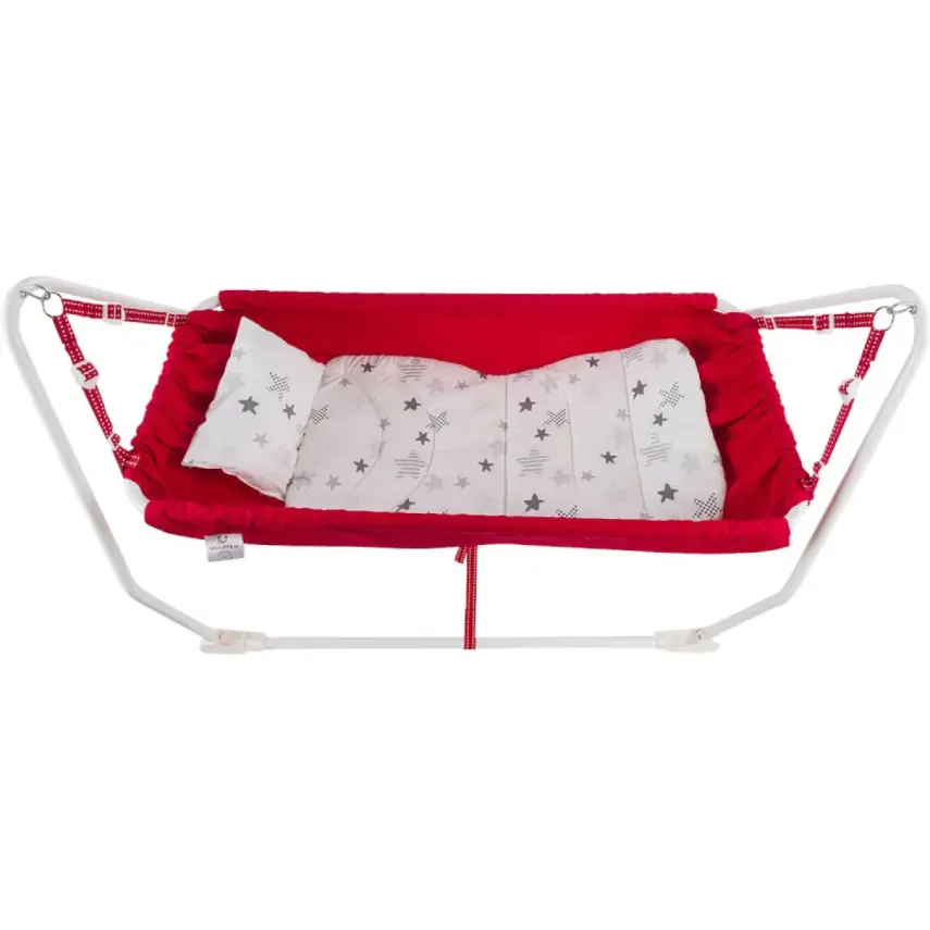 Holmen Marmaris Katlanabilir Hamak Beşik Kırmızı - 2