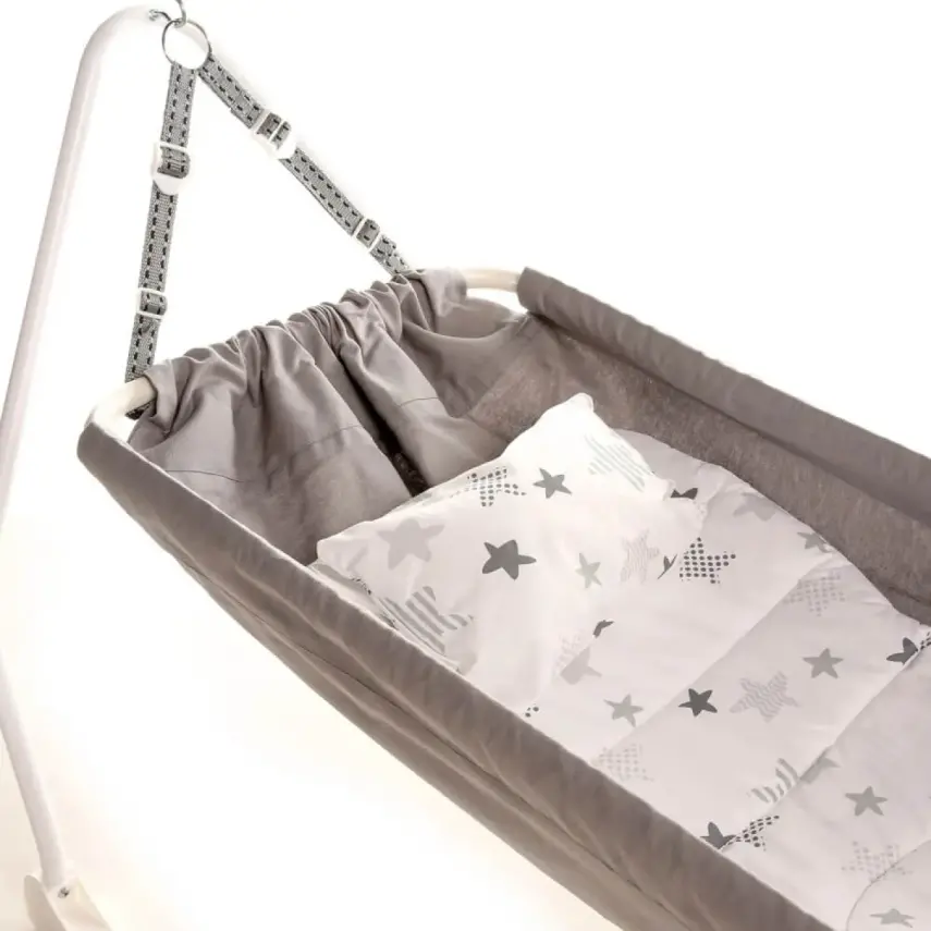 Holmen Marmaris Katlanabilir Hamak Gri - 4