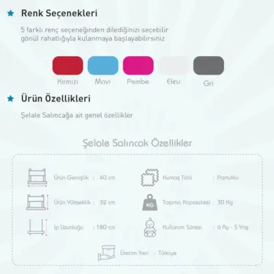 Holmen Şelale Salıncak Ekru (1)