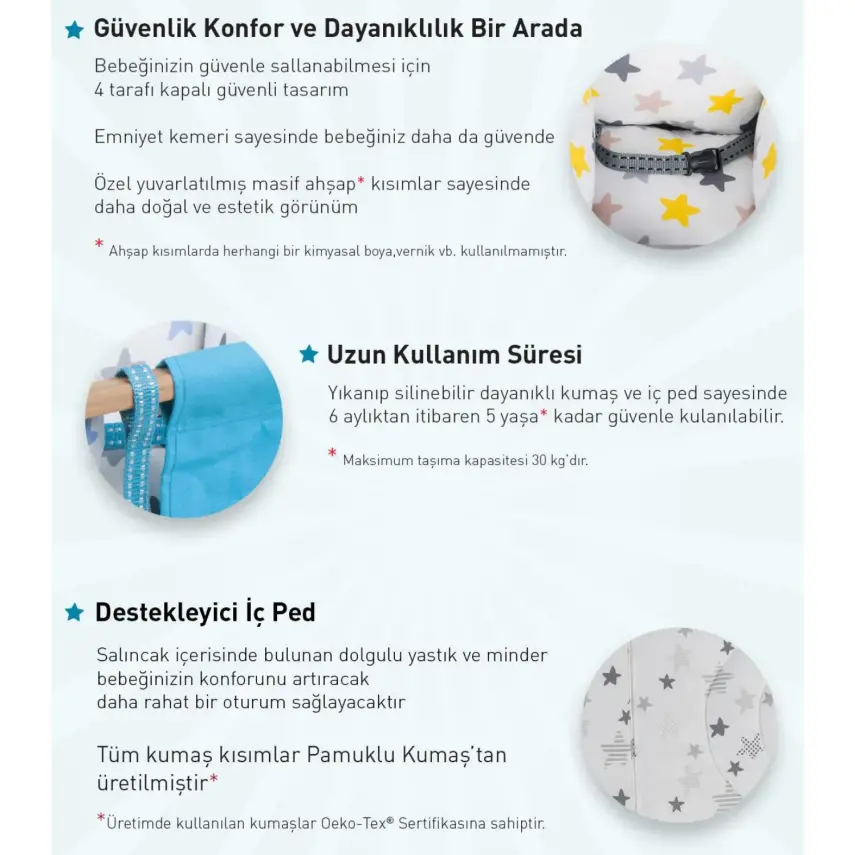 Holmen Şelale Salıncak Gold - 9