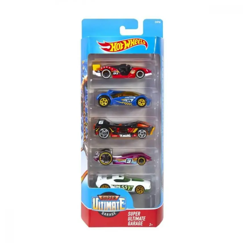 Hot Wheels 5li Araba Seti - 1
