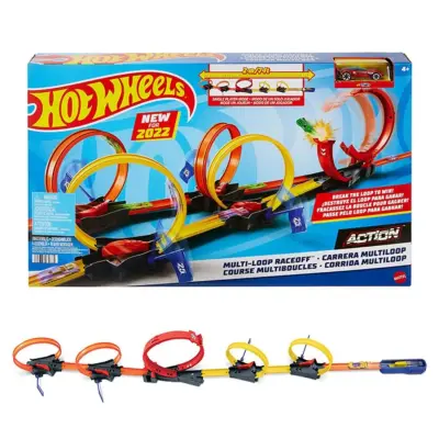 Hot Wheels  Çok Çemberli Yarış Seti
