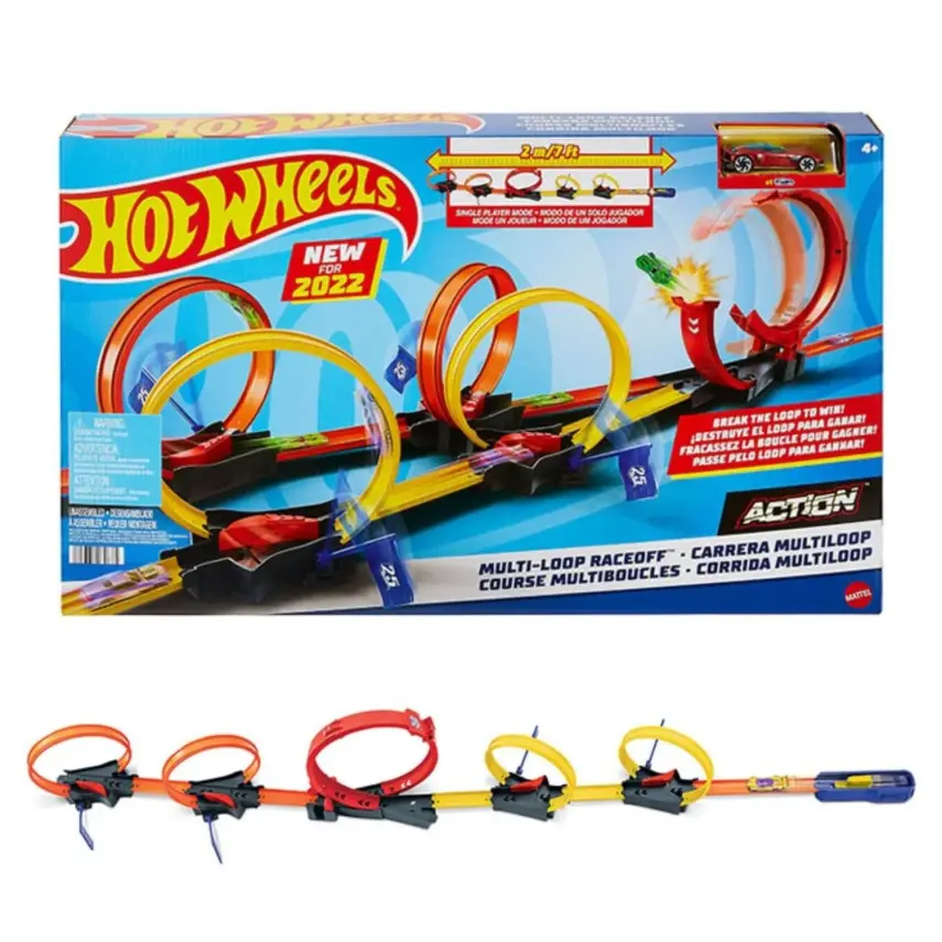 Hot Wheels  Çok Çemberli Yarış Seti - 1