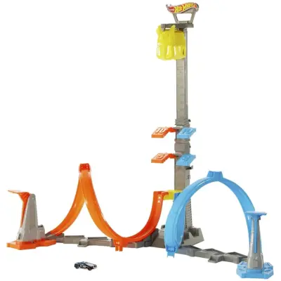 Hot Wheels Dikey Uçuş Heyecan Yarış Seti - 5