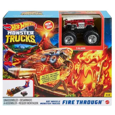 Hot Wheels Monster Trucks Aksiyona Başlangıç Oyun Seti - 2