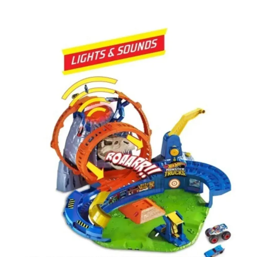 Hot Wheels Monster Trucks Volkanik Alanda Macera Oyun Seti - 2