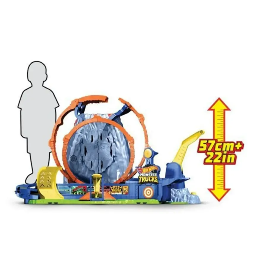 Hot Wheels Monster Trucks Volkanik Alanda Macera Oyun Seti - 6