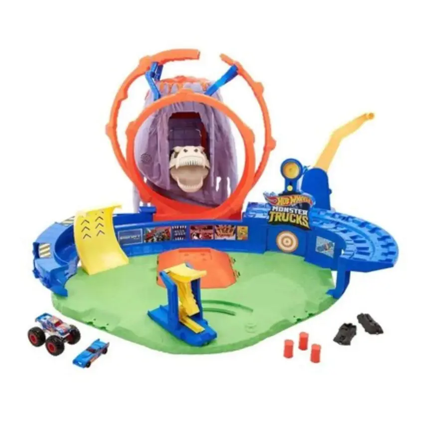 Hot Wheels Monster Trucks Volkanik Alanda Macera Oyun Seti - 1