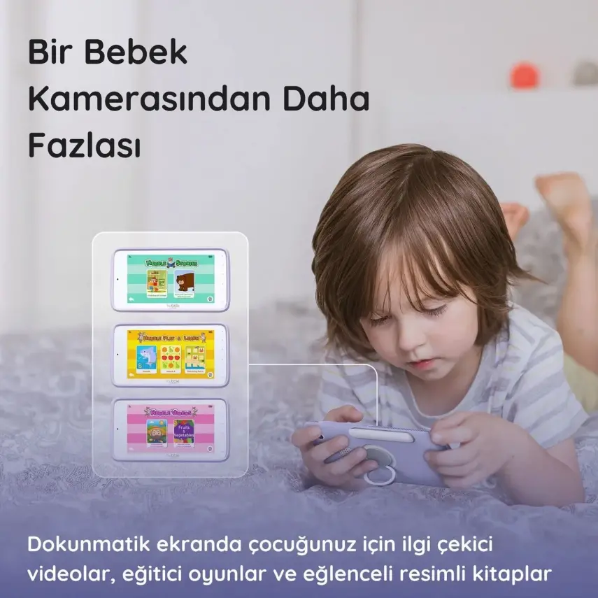 Hubble Nursery Pal  Deluxe 5 inç Dijital Bebek Kamerası - 11