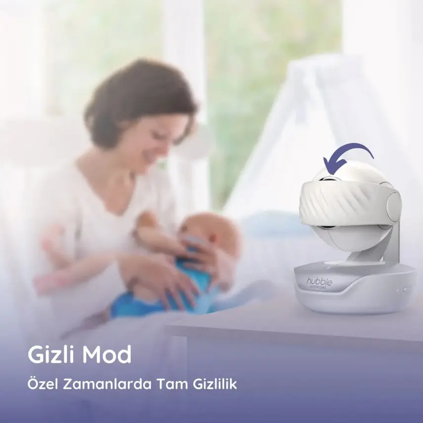 Hubble Nursery Pal  Deluxe 5 inç Dijital Bebek Kamerası - 9