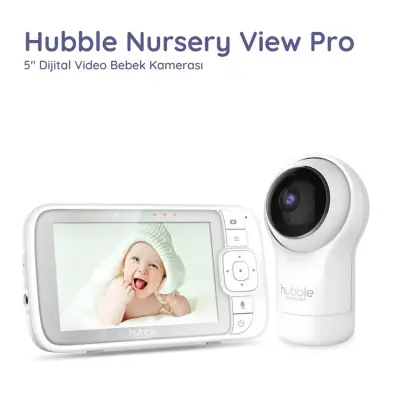 Hubble Nursery View Pro 5 inç Dijital Bebek Kamerası  