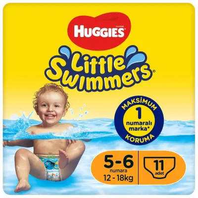 Huggies Little Swimmers Mayo Bebek Bezi Large 12-18 Kg  - 10
