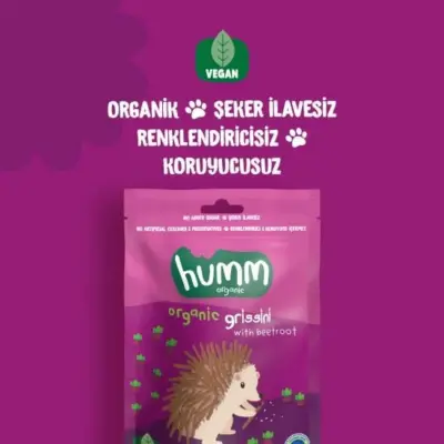 Humm Pancarlı Vegan Grissini 55 gr - 7