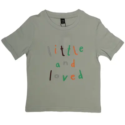 Hvc Bebek T-Shirt Little And Loved Yeşil