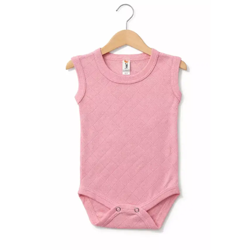 H&C Body Baklava Desenli Pembe - 1