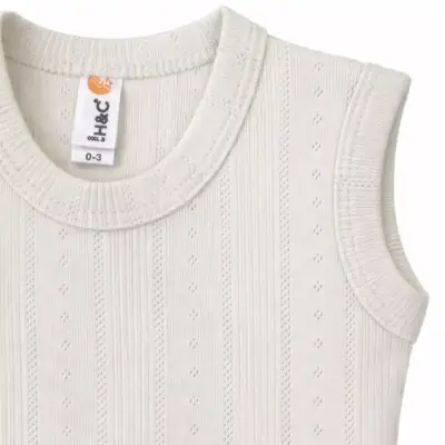 H&C Body Desenli Bej - 3