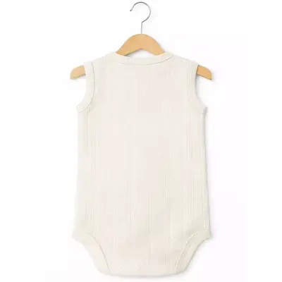 H&C Body Desenli Bej (1)