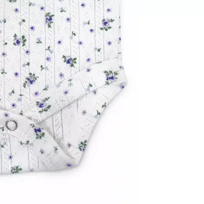 H&C Body Jakarlı Menekşe Desenli - 5