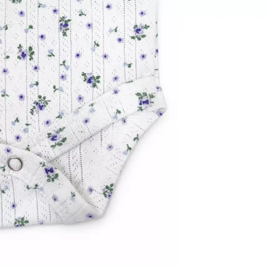 H&C Body Jakarlı Menekşe Desenli - 5