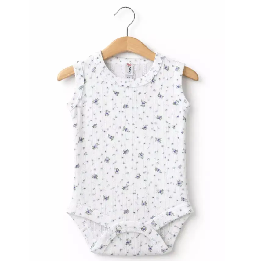 H&C Body Jakarlı Menekşe Desenli - 1