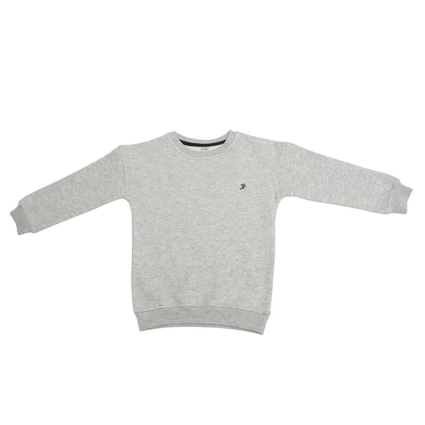 Hvc Erkek Çocuk Eşofman Takımı Düz Siyah - Gri - 3