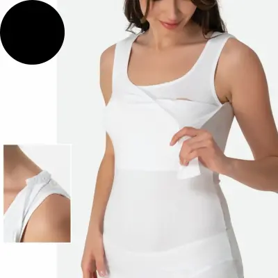 İmer Kalın Emzirme Atleti Black 2/M