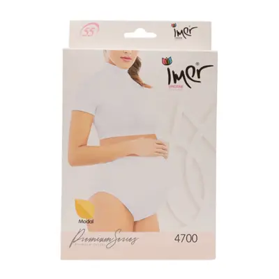 İmer Modal Hamile Külot Beyaz1/S 