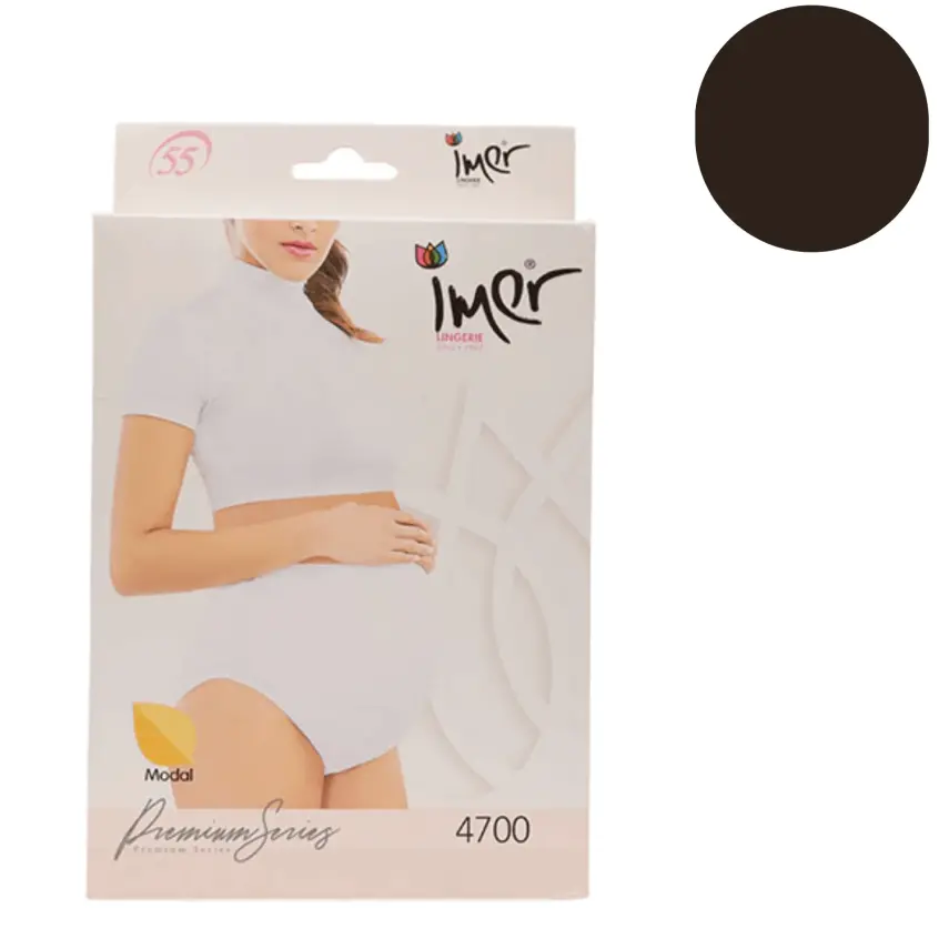 İmer Modal Hamile Külot Siyah 4/XL - 1