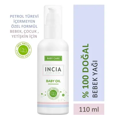 Incia Doğal Bebek Yağı 110 ml - 1